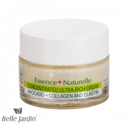 ESSENCE NATURELLE - 25-40g - Krema za lice sa avokadom, kolagenom i elastinom 50ml + maska za lice 5ml